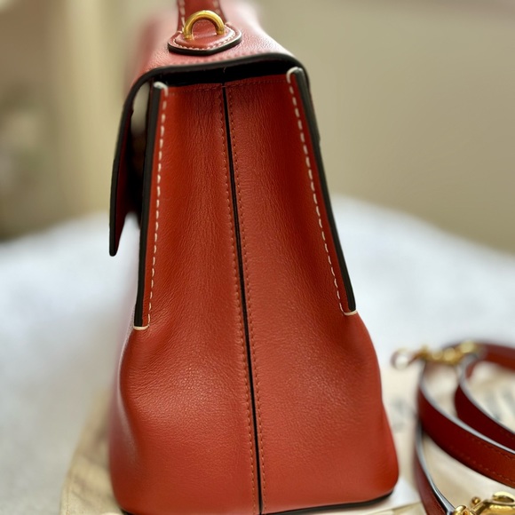 Mulberry small Seaton RUST silky calf - Picture 4 of 13